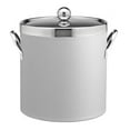 thumbnail image 2 of Kraftware 51572 3 qt. Contempo Ice Bucket with Chrome Lid, Top Ring & Side Handles, Beige, 2 of 4