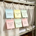 thumbnail image 5 of Sticky Notes, Post It Notes 6 Fresh Colors Strong Adhesive Removable Curved Surface No Bleed for Office Home College by Xuniizn, 5 of 7