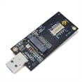 thumbnail image 3 of Tarjeta Adaptadora NGFF Key-B A USB 3.0 con Ranura para SIM. Módulo WWAN A USB con Antena. Compatible con Tarjetas de Red 3G/4G/5G., 3 of 5