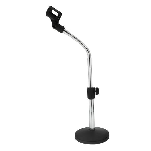 Adjustable Desktop Mic Stand with Base Adjustable Table Mic Stand Microphone Stand