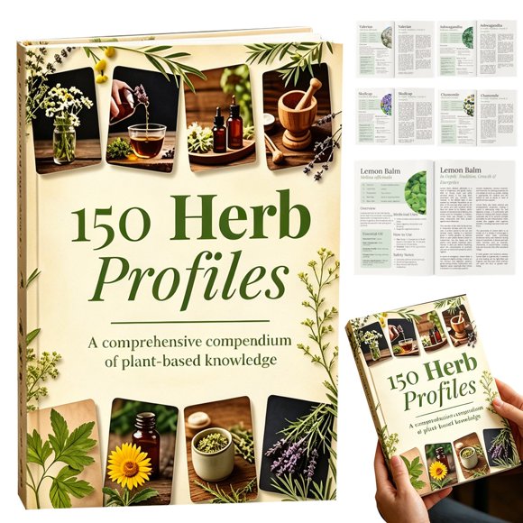 Foraging For Beginners Encyclopedia of 150 Medicinal Plants Herbal Reference Remedies Book, S Makeup Organizers