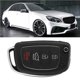 thumbnail image 5 of Funda Con Mando A Distancia De 4 Botones Abatible Para Hyundai Santa Fe (Ix45) 2013-2014 Monstrate VI002598-00, 5 of 7