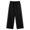 H258 Black, variant on JFTTX Boys' Baggy Sweatpants Open Bottom Straight Leg Sweatpants for Boys Elastic Waist Drawstring Casual Sweat Pants with Pockets