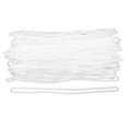 thumbnail image 1 of 1 Juego de 100 Uds. De bucles de equipaje de Pvc, etiquetas de equipaje, correas de bucles de gusano (transparentes) (hy), 1 of 2