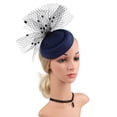 thumbnail image 1 of Accessoires de Robe Béret Vintage en Maille Couleur Unie pour Femmes, 1 of 4
