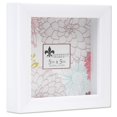 thumbnail image 1 of Lawrence Frames 785255 - Marco de Caja de Sombra, 5 x 5, Color Blanco, 1 of 5