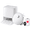White, variant on Roborock Qrevo Series 2 ProSE Robot Vacuum and Mop, 19,000Pa Suction, FlexiArm Edge Mopping, Zero-Tangle, High-Temperature Mop Self-Cleaning, Smart Obstacle Avoidance, Auto Mop Removal
