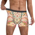 thumbnail image 2 of Cauagu Indian Paisley 1 Print Boxer Briefs for Men,Comfortable Breathable Men's Underwear Moisture Wicking Underpants -X-Large, 2 of 8