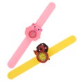 thumbnail image 3 of EeaseMX 2 relojes de juguete para niños, relojes de bofetada para niños y niñas, reloj de cumpleaños, regalo, 3 of 7