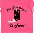 thumbnail image 4 of Inktastic 2nd Birthday Little Cowgirl 2 Year Old Girls Toddler T-Shirt, 4 of 5