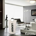 thumbnail image 5 of Caroeas 90L Lite Laundry Basket, Fabric tall Laundry Hamper, Foldable Laundry Bag with Aluminum Handle, X-large, Beige, 5 of 6