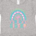 thumbnail image 4 of Inktastic Rainbow Hearts I Am Going to Be a Big Sister Girls Baby Dress, 4 of 5