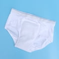 thumbnail image 4 of HLONK Man Incontinence Briefs Cotton Leakproof Waterproof Briefs for Man  Old Man (Man Pattern  Size  XXL), 4 of 6