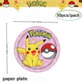 thumbnail image 5 of Decoración para fiesta de cumpleaños de Pokémon, mantel, vaso, plato, servilleta, bolsa de regalo, baby shower, regalos para niños, suministros para fiestas, 5 of 5