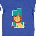 thumbnail image 4 of Inktastic First Birthday Boy Lion 1 Year Old Boys or Girls Baby Bodysuit, 4 of 5