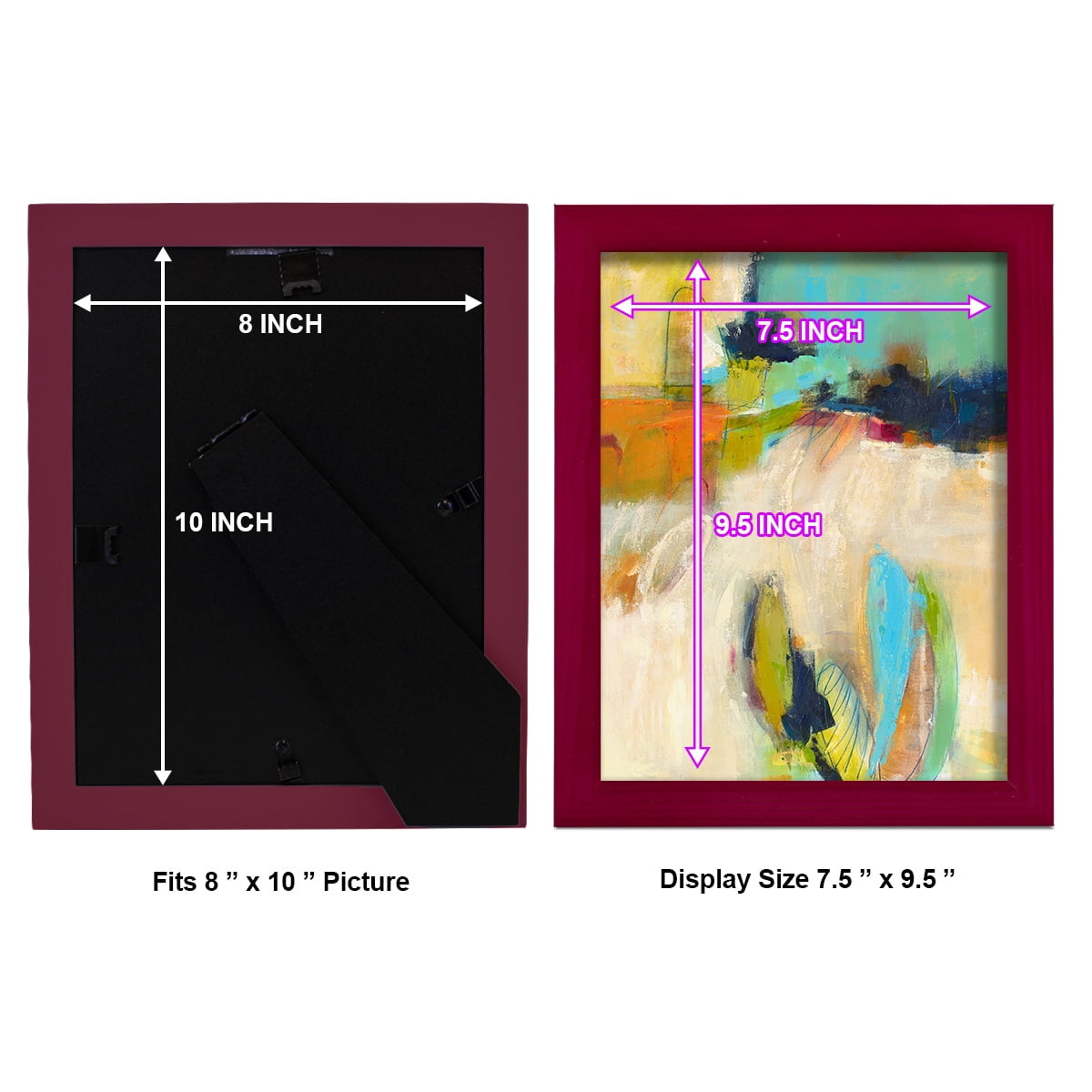 It All Adds Up - Framed Print w/glass - Cherry Red