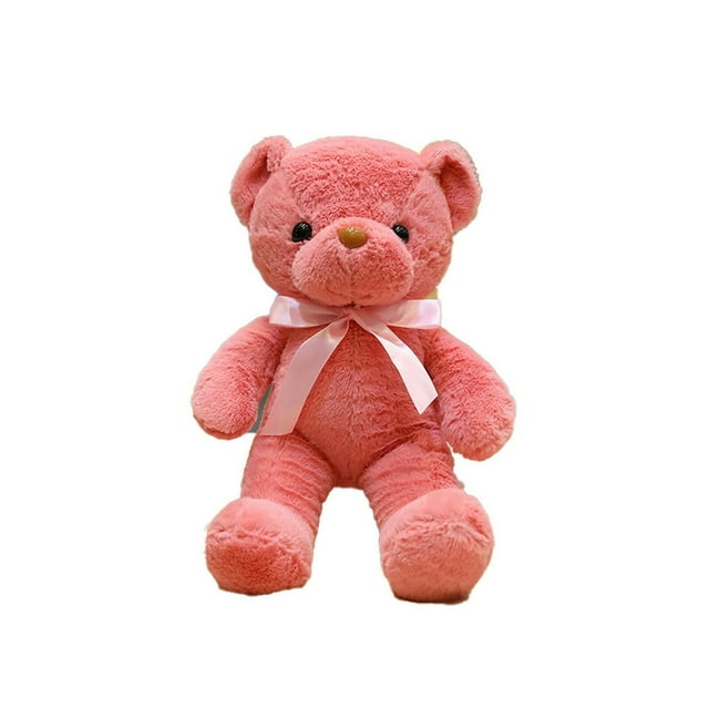 Bamboohart Weighted Stuffed Animals 30cm Bear Design Weighted Plush Soft Texture Versatile Gift Cute Stuff Yellow