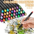 thumbnail image 2 of 36 Color Fineliner Fine Point Pens 0.4mm Tip Markers for Journaling Writing Note Taking Calendar, 2 of 8