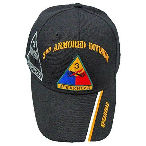 3rd Armored Division Baseball Cap Bumper Sticker Spearhead Baseball Hat Army
