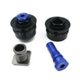 thumbnail image 1 of 2 piezas de tornillos de amortiguador de horquilla delantera DYNWAVEMX de aleación de aluminio negro, 1 of 8