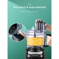 thumbnail image 3 of Food Processor, 12 Cup, 2-in-1 Feed Chute Food Chopper & Meat Grinder, 500 W Upgarde Motor, 3 of 5