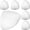 White, variant on Arborister Silicone Push-Up Pads Inserts (3 Pairs, White)