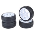 thumbnail image 1 of 4 piezas 1/10 llantas de piezas de neumáticos para vehículos HSP Crawler modelo accesorios DIY Baoblaze ruedas de oruga rc, 1 of 8