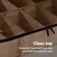thumbnail image 6 of Under Bed Storage Containers, Closet Organizers and Storage Bins, 2 Pack Underbed Clothes Storage Organizer with Sturdy Handles for use Under the Bed, End of Bed, Bed Accessories, Comforter, 6 of 12