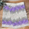 thumbnail image 4 of Purple Grey Abstract Kitchen Towels Set of 2, Water Absorbent Dish Towel, Gradient Geometric Graffiti Modern Art Decorative Hand Towels - Quick Drying Cloth for Cooking Baking, 18x28 Inch, 4 of 8