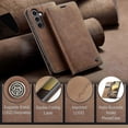 thumbnail image 5 of Leather Phone Case with Card Holder and Stand for Galaxy S25 - Premium Quality Cover, 5 of 5