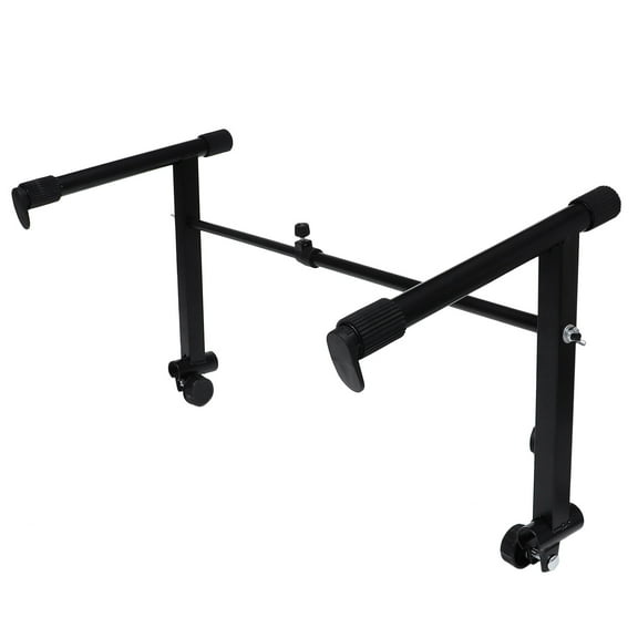 OUNONA 1 Set Of 2 Tier Keyboard Stand Second Tier Keyboard Stand Adjustable Width 45- 75cm/ 16.5- 29.5inch Keyboard Stand Extension Iron Second Tier Keyboard Stand