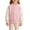 Pink, variant on Girls Letterman Jacket Striped Ribbed Cuffs Contrast Raglan Sleeve Baseball Jackets Toddler & Teen Fashion Preppy Outerwear