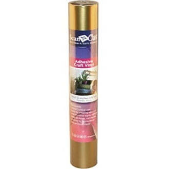 6 FT Roll - Gold Adhesive Craft Vinyl