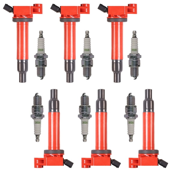 Energy Ignition Coil and NGK Platinum Spark Plug Compatible with 2002-2006 Toyota Camry UF267