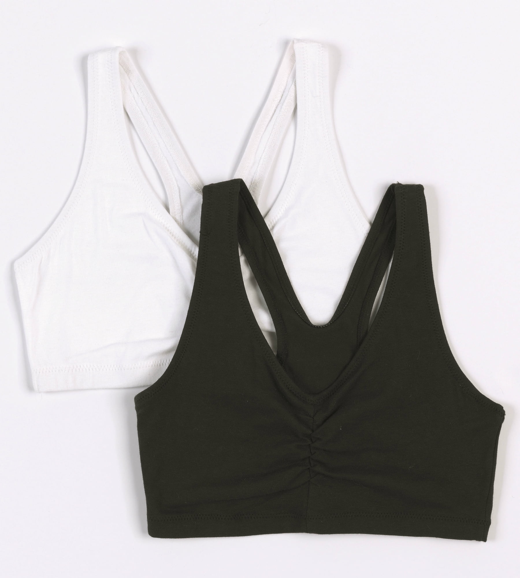 Hanes Hanes Womens 2 Pack ComfortFlex Fit Cotton Pullover Bra, Style