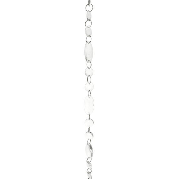 Acrylic Circles and Ovals Strand, 10-Yard