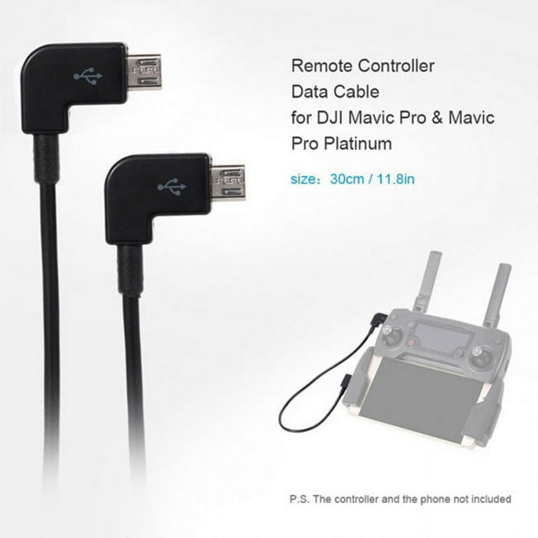 Cable Otg Dji Mavic Pro Platinum Remote Controller Micro USB Cable