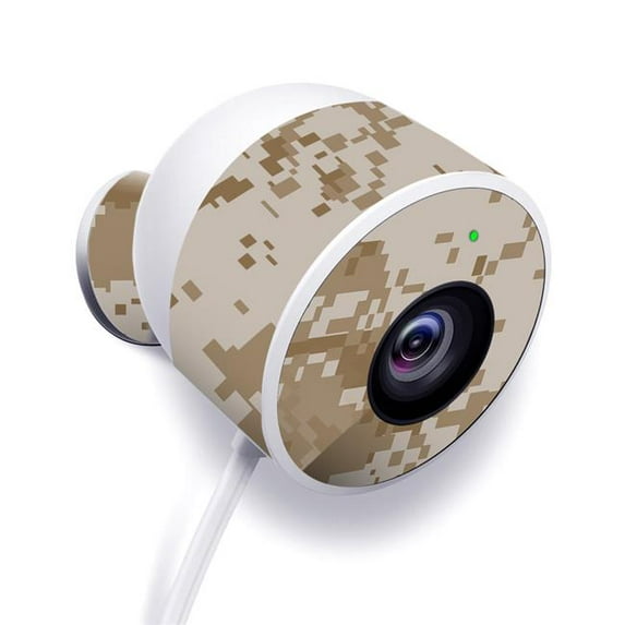 MightySkins NECAOUT-Desert Camo Skin for Nest Cam Outdoor Security Camera - Desert Camo