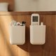 thumbnail image 2 of 2Pcs Wall Mount Toothbrush Holders No Drilling Bathroom Storage Containers Makeup Organizer Shelf, 2 of 4