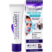 NasalGuard for Air Travelers | Helps Block Dust, Mold & Airborne Contaminants | Drug-Free, Applied Around Nose | TSA Friendly | 150+ Uses (Unscented, 10g)