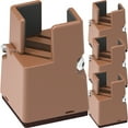 thumbnail image 1 of GOOHOCHY Elevador de cama ajustable de 22 a 42 mm de ancho, 4 unidades, 1 of 7