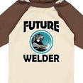 thumbnail image 4 of Inktastic Welding Future Welder Boys Long Sleeve Baby Bodysuit, 4 of 5