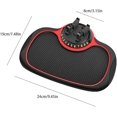 thumbnail image 2 of XINQIHANG Multifunction Car Anti-Slip Mat Auto Phone Holder Universal Multifunction Car Dashboard Mat Car Phone Mount Silicone Car Pad Mat Multifunction Phone Pad Holder Multifunction Car Phone Mat Bl, 2 of 7