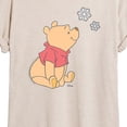 thumbnail image 3 of Winnie the Pooh - Snowflakes - Juniors Oversized Graphic T-Shirt, 3 of 5