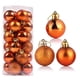 thumbnail image 2 of Bola de Navidad Colgante de Plástico 4 cm color Bronce 24 piezas, 2 of 14