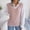 002 Pink, variant on Oversized Sweater Vest for Women V Neck Sleeveless Solid Color Loose Pullover Sweater