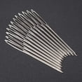thumbnail image 4 of 300 Pcs Floss Bobbin Card, Transparent Plastic Embroidery Sewing Winding Plate Cross Stitch Thread Holder Storage Tool with 12 Silver Blunt Big Eye Needle, 4 of 5