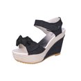 thumbnail image 1 of Leutsin Women Ankle Strap Summer Slide Sandals Platforms Wedges Shose, 1 of 9