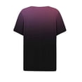 thumbnail image 5 of Soki T-Shirts pour Filles Dégradé T-Shirt Manches Courtes Hauts T-Shirt Col en V Tee 3-14 Ans, 5 of 5