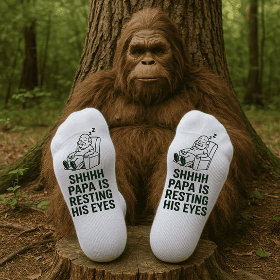 Taylored Family Papa Resting Socks Large